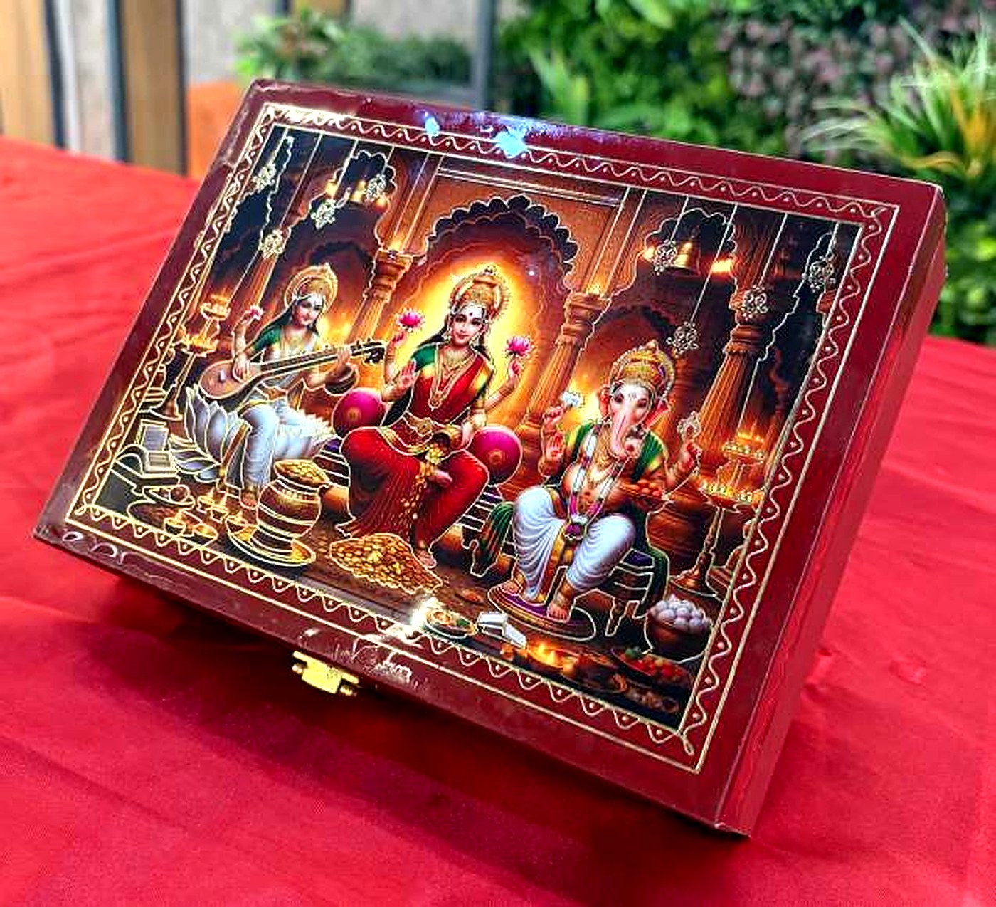 The Deities Coin Casket — Reference I-3, Festive · Coin Box